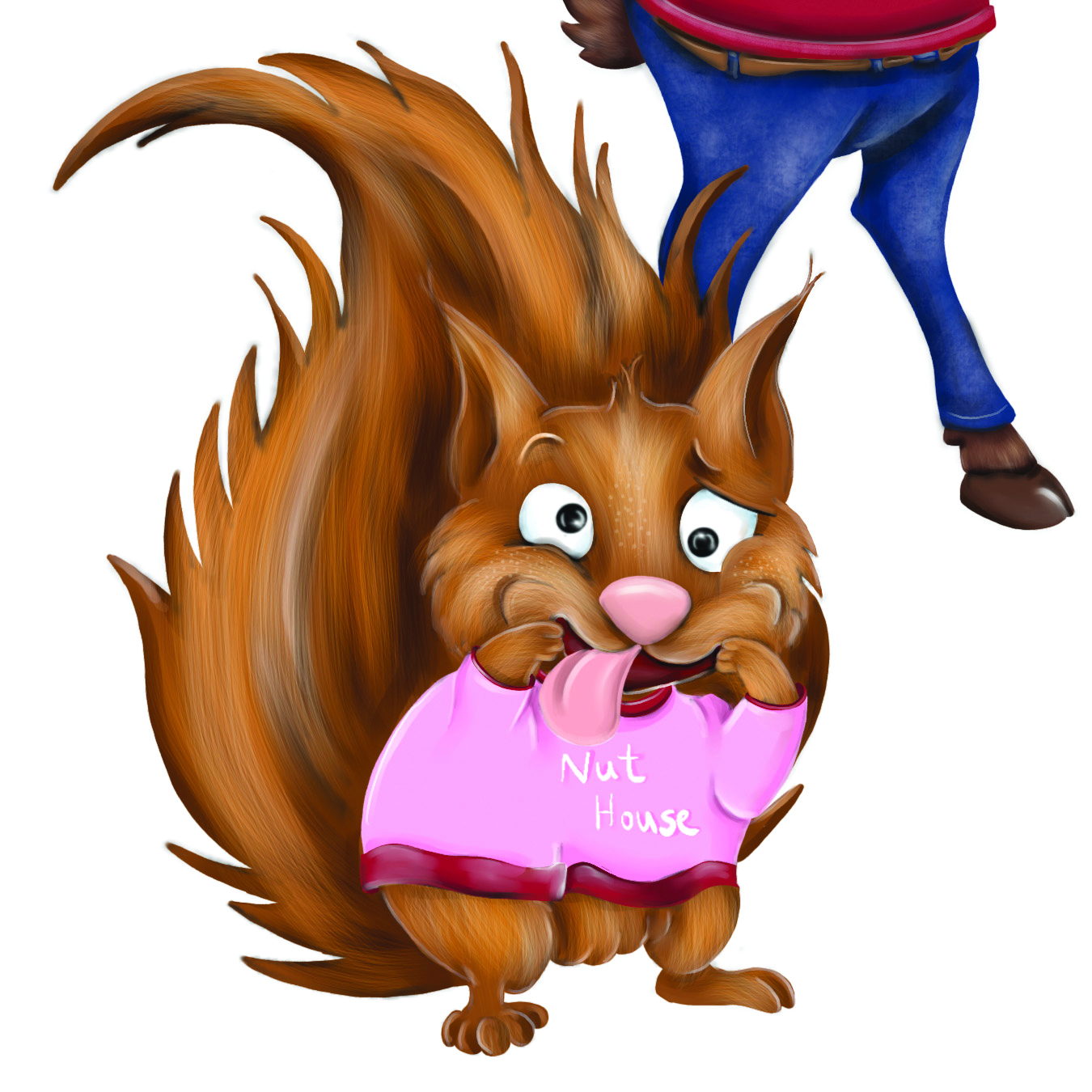 Bruce and the Trouble with Antlers illustration